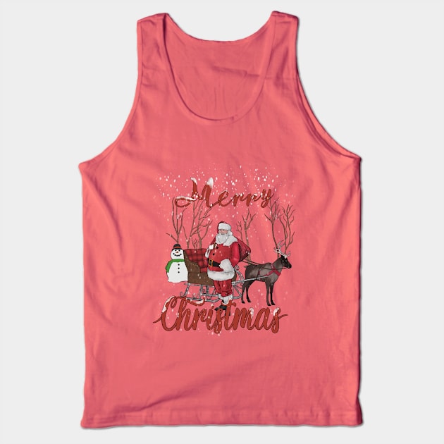 Merry Christmas Tank Top by JP